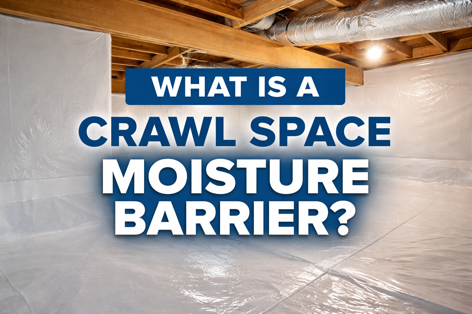 crawl space moisture barrier