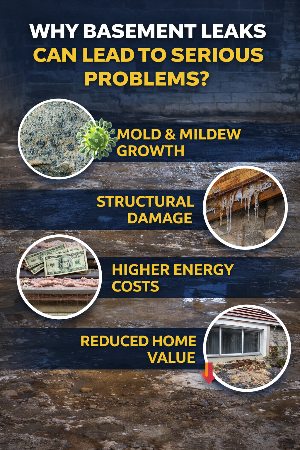 basement leak repair