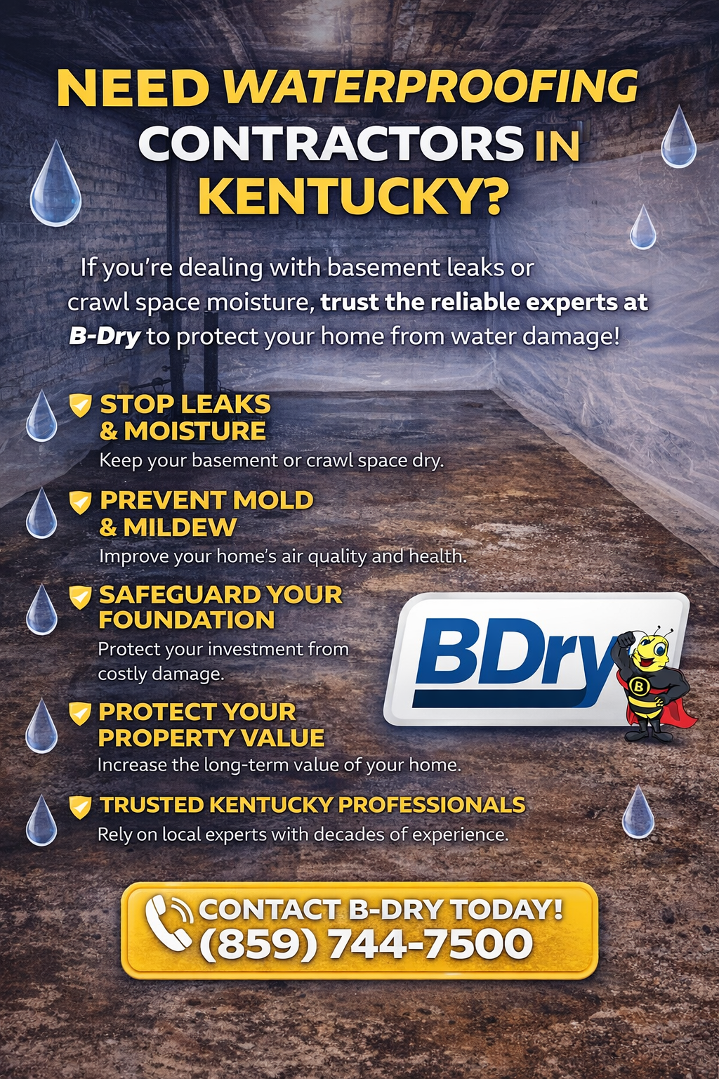 waterproofing contractors kentucky