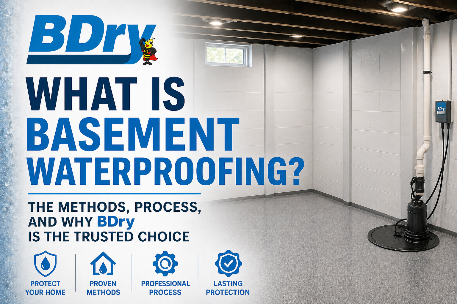 methods of basement waterproofing