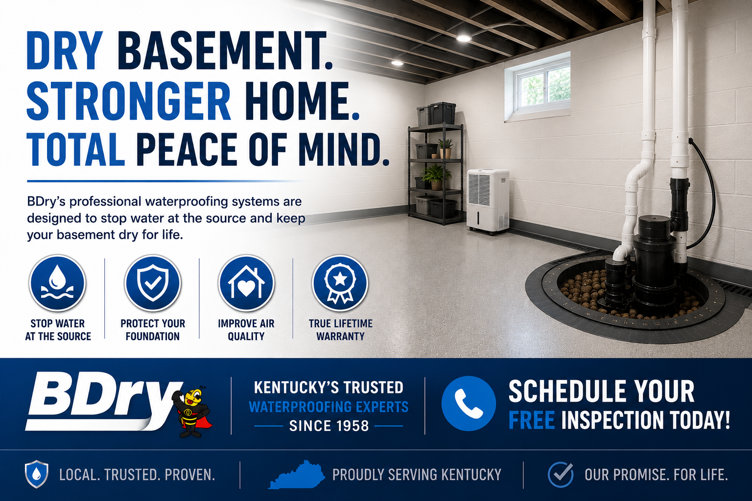 basement waterproofing Kentucky