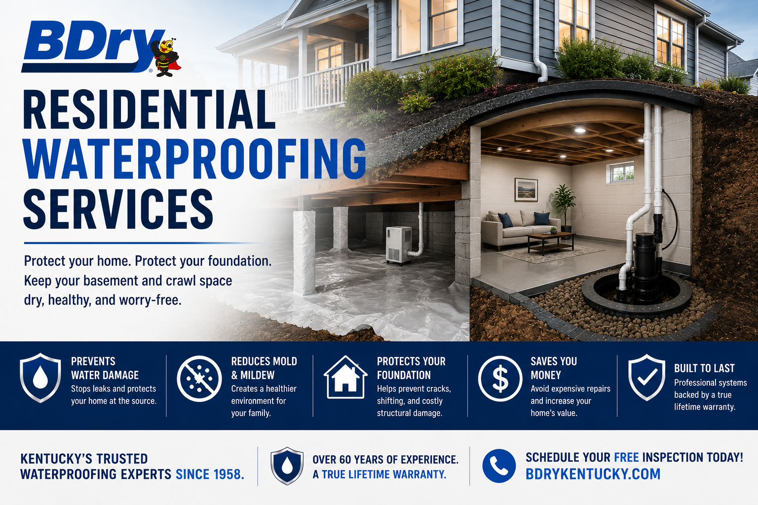 Residential Waterproofing Services