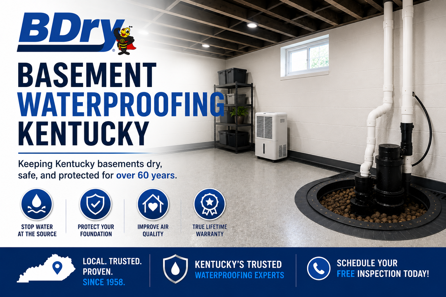 basement waterproofing Kentucky