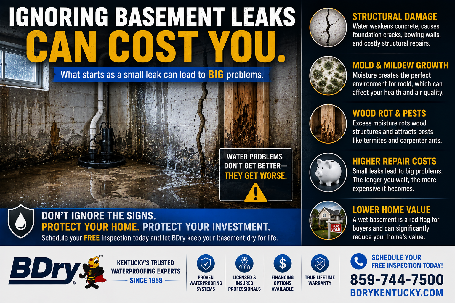 why is my basement leaking