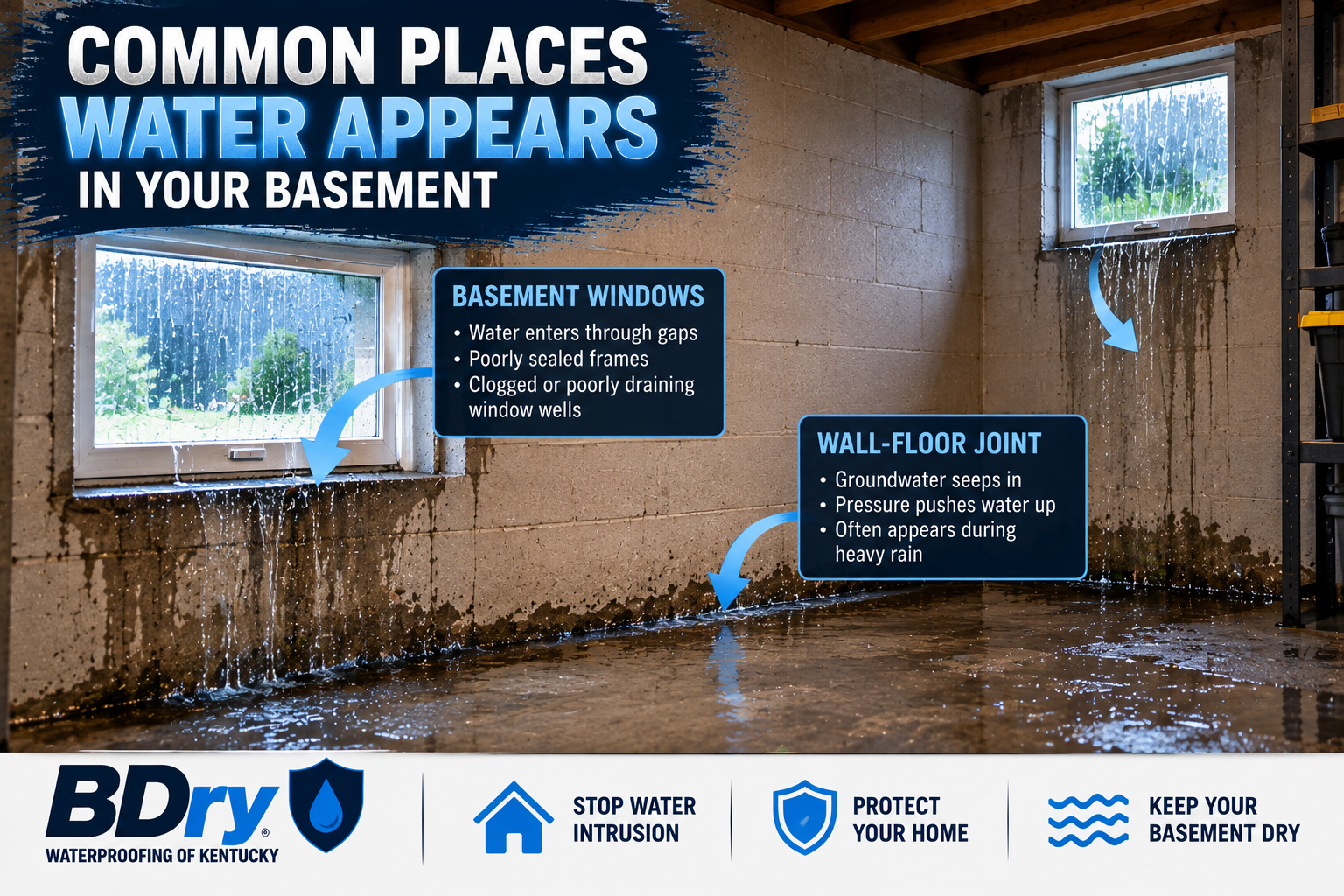 water in my basement